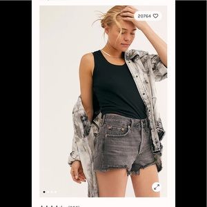 Custom Levi’s 501 cutoff shorts please see size description